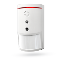 JA-160PC Wireless PIR motion detector combined with a camera